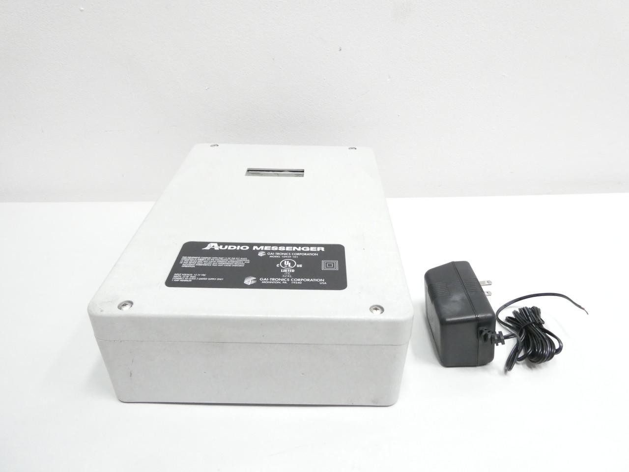 Gai-tronics 10959-101 Wall Mount Audio Messager 12-24v-dc