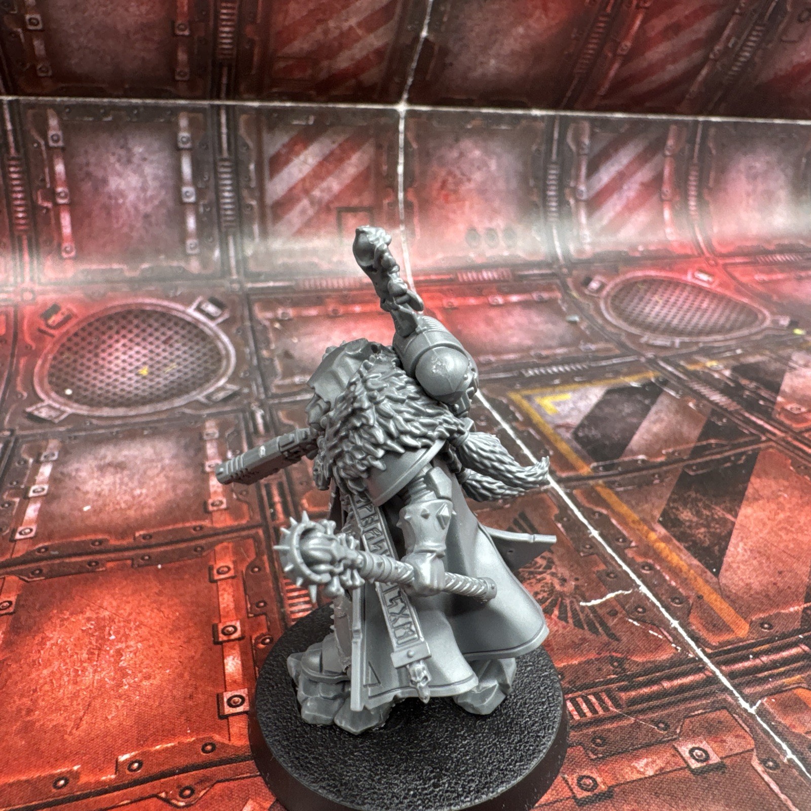 Warhammer 40K Space Marines Primaris Wolf Priest Space Wolves Kt763