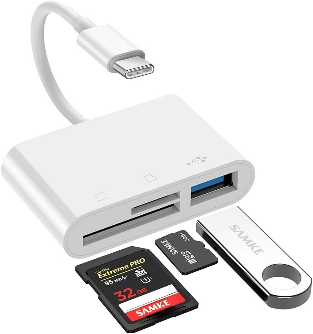 Bidirectional USB C Card Reader for Effortless File Sharing Across Devices