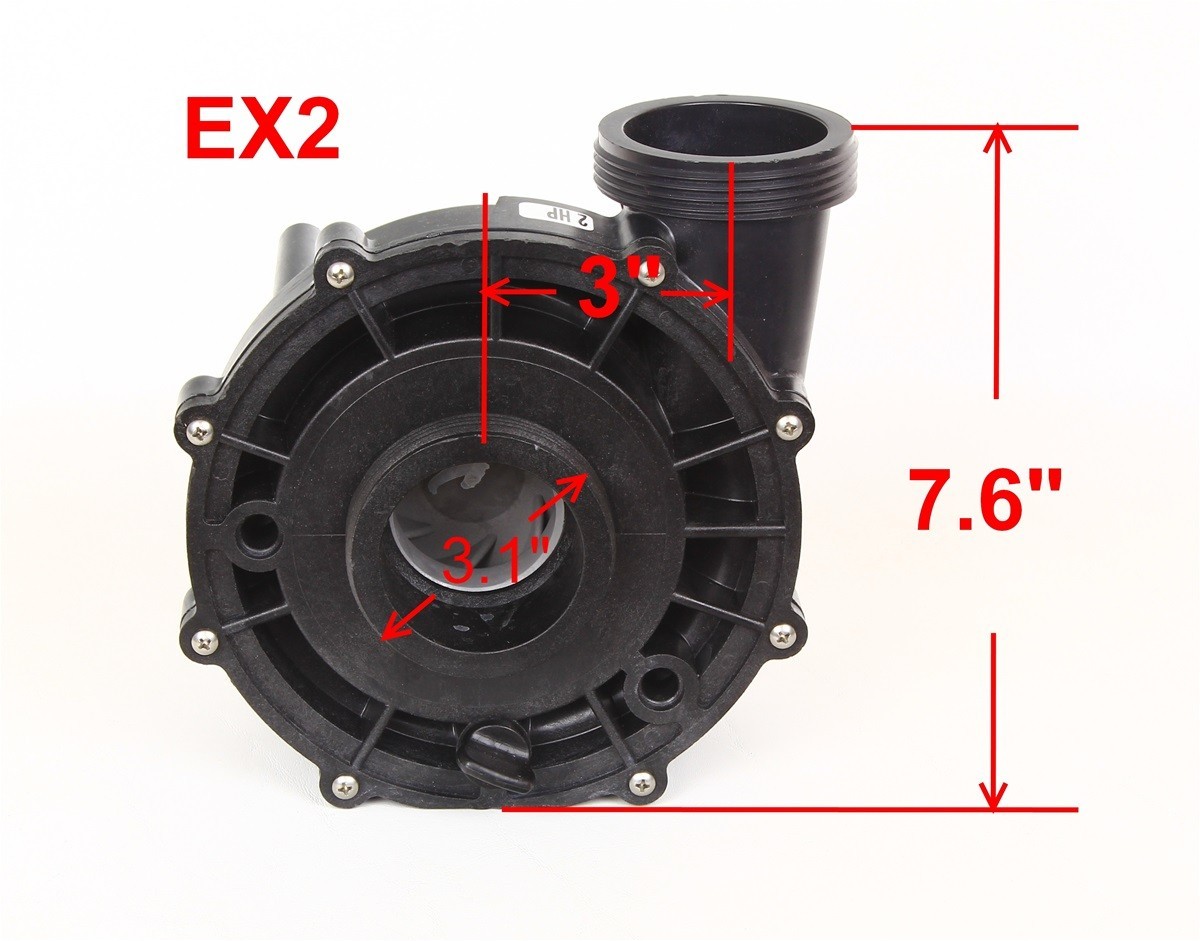 Waterway Plastics Spa Wet End EX2