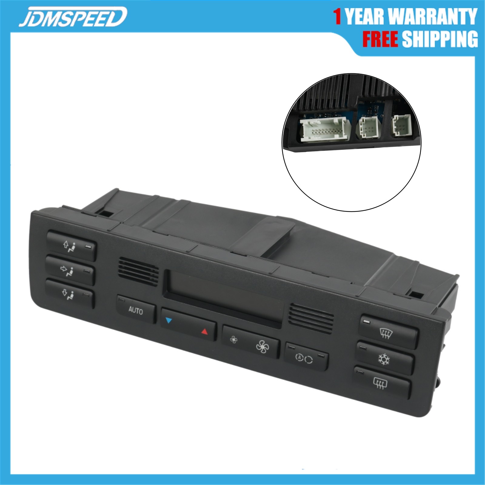 Ac Heater Air Condition Temperature Control Switch For 00-06 Bmw E46 3 Series
