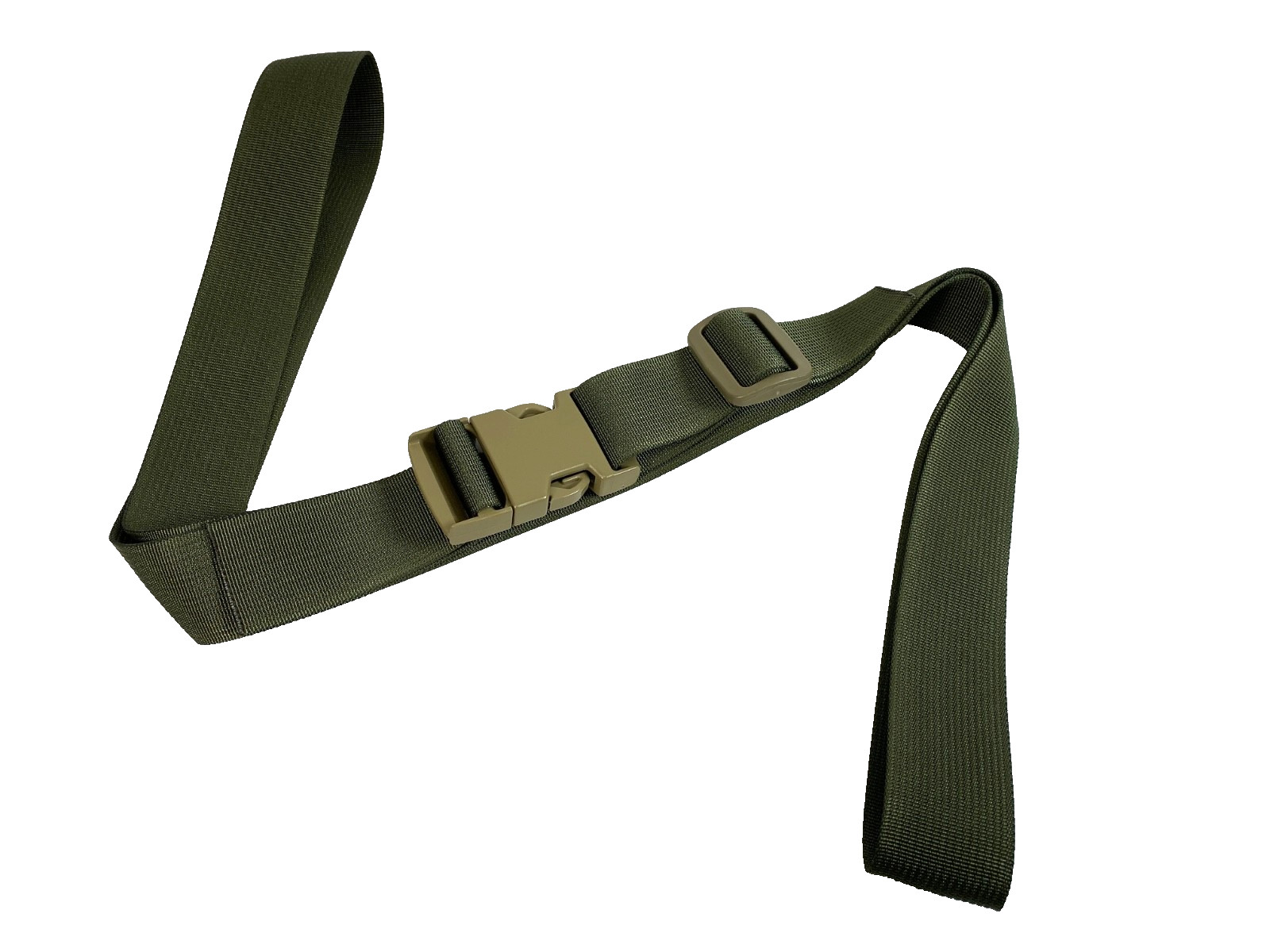 1.5" Lashing Strap Pack ALICE Pack MOLLE Pack Tie Down Cargo Strap RANGER GREEN