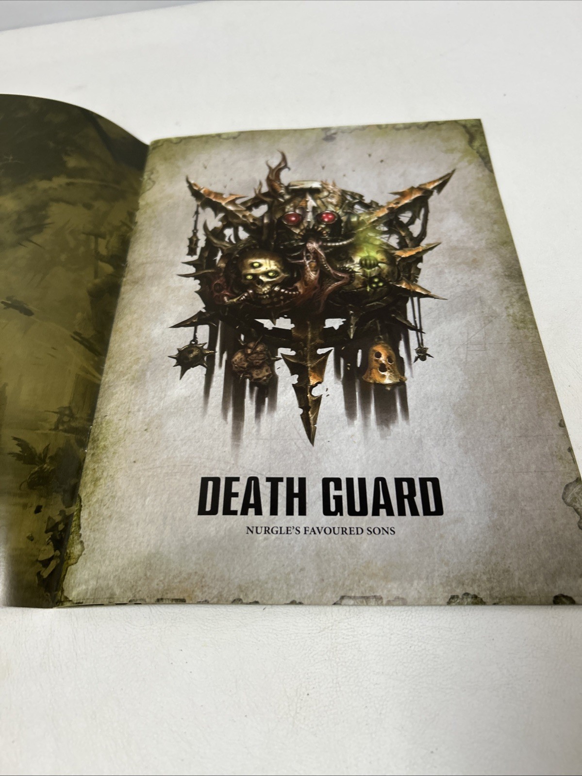 Warhammer DEATH GUARD Games Workshop OOP Rare