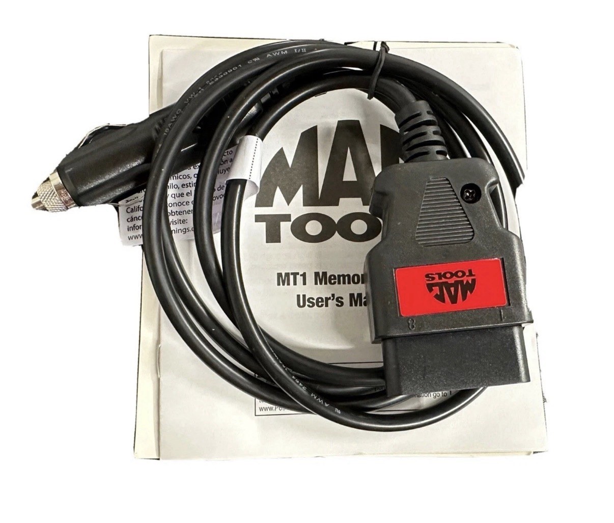 MAC TOOLS OBD2 Memory Saver Adapter Cord MTI