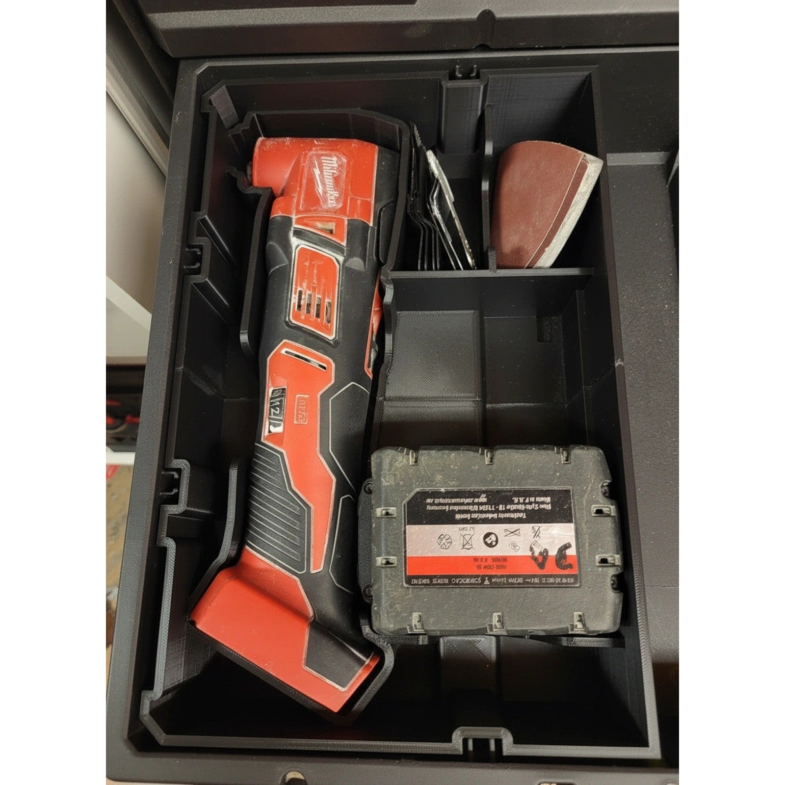Milwaukee PACKOUT Drawer Insert – M18 BRUSHED Multi-Tool (Not FUEL) (Insert Only