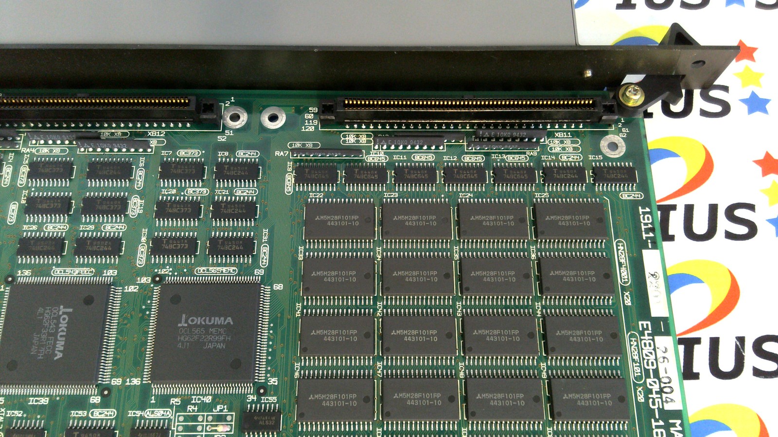 USSP OKUMA E4809-045-166-A OPUS 7000 Memory Board
