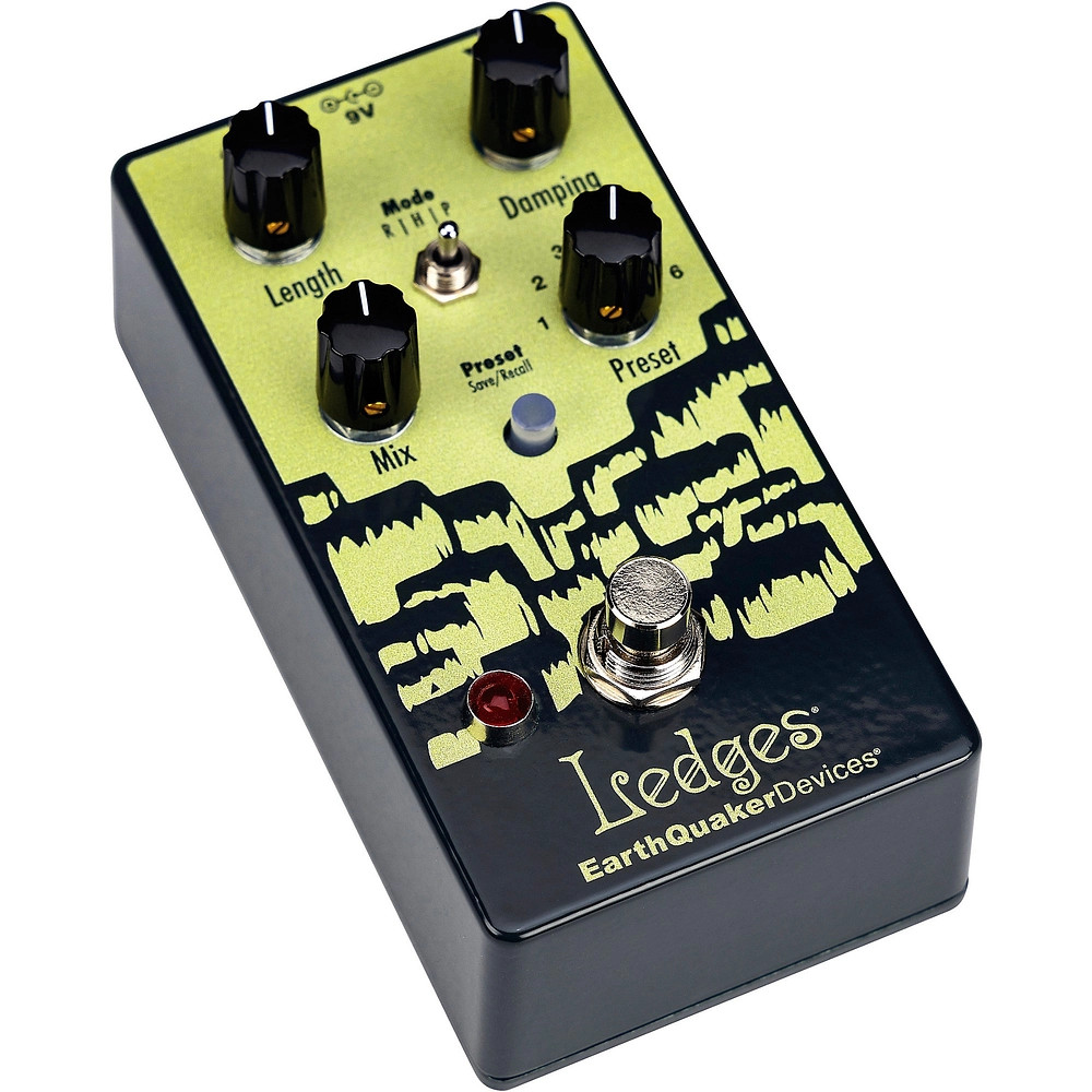 EarthQuaker Devices Ledges TriDimensional Reverberation Machine Effects Pedal