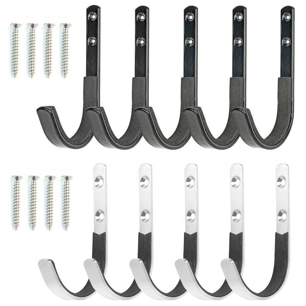New Felt Lined Wall Mount Storage Gun Rack Shotgun Hooks Rifle Hanger Bow Set US