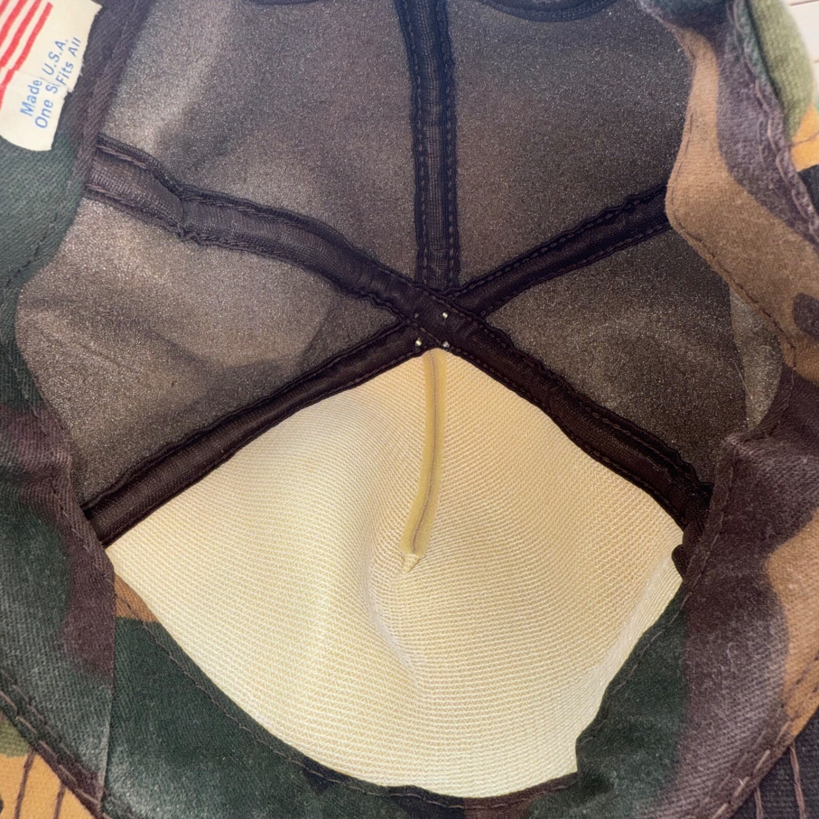 DeCotas This & That Store in MI Camouflage Foam Lined Inside Trucker Hat Cap