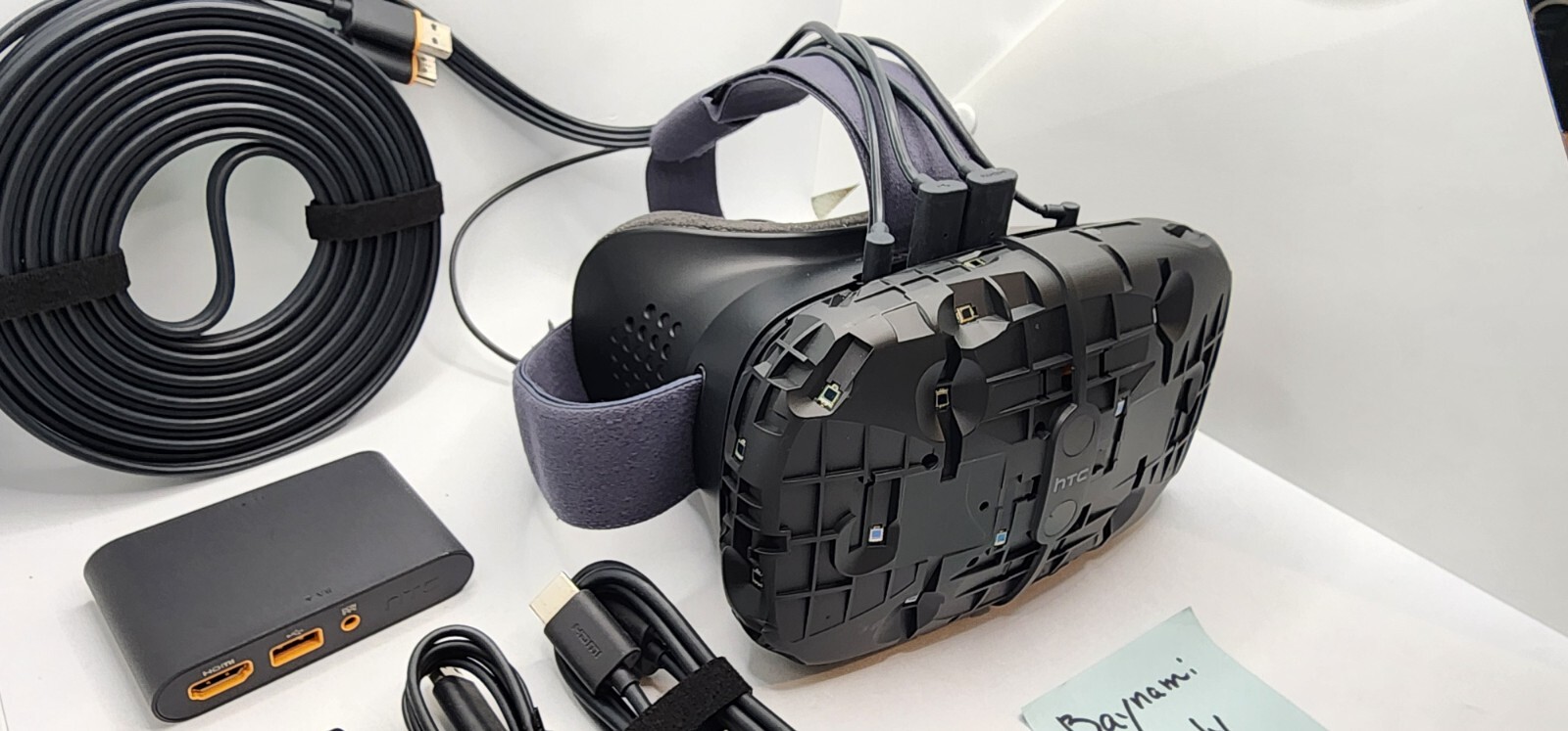 RARE VALVE HTC Vive 🔥PROTOTYPE 🔥 Developer VR Headset Kit, Linkbox, and Cables