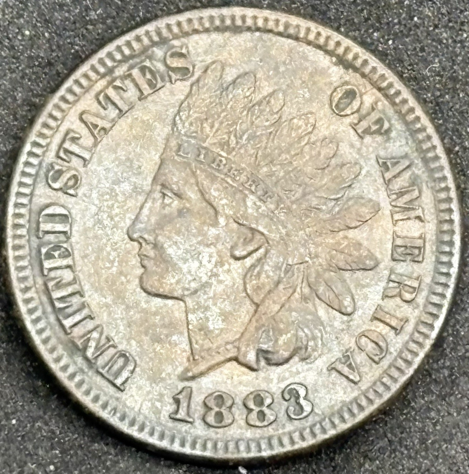 1883 Indian Head Cent, Uncirculated Condition!