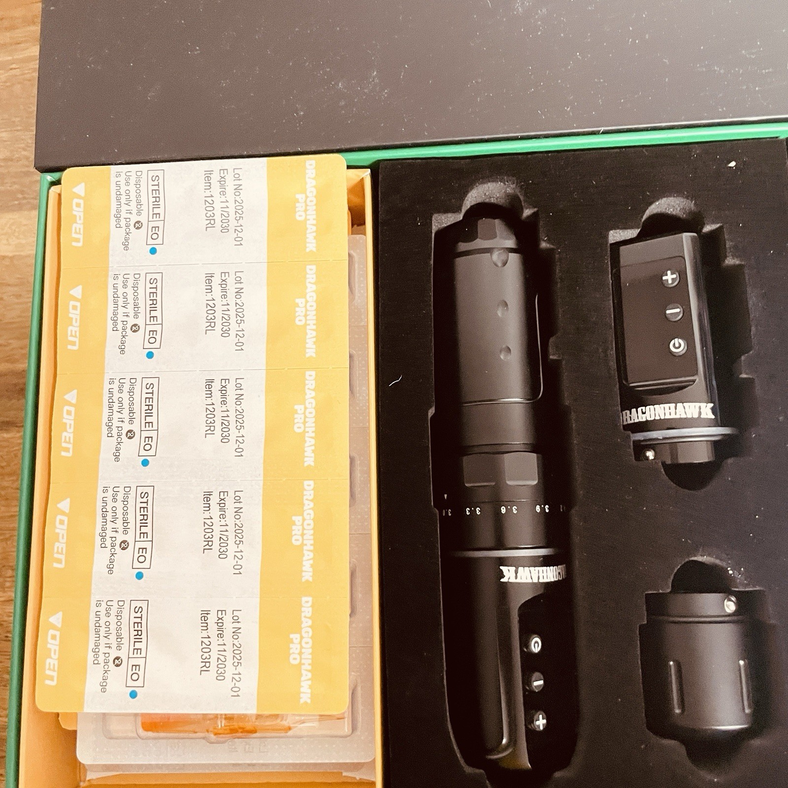 Dragonhawk Tattoo Kit Pen Machine Kit Complete