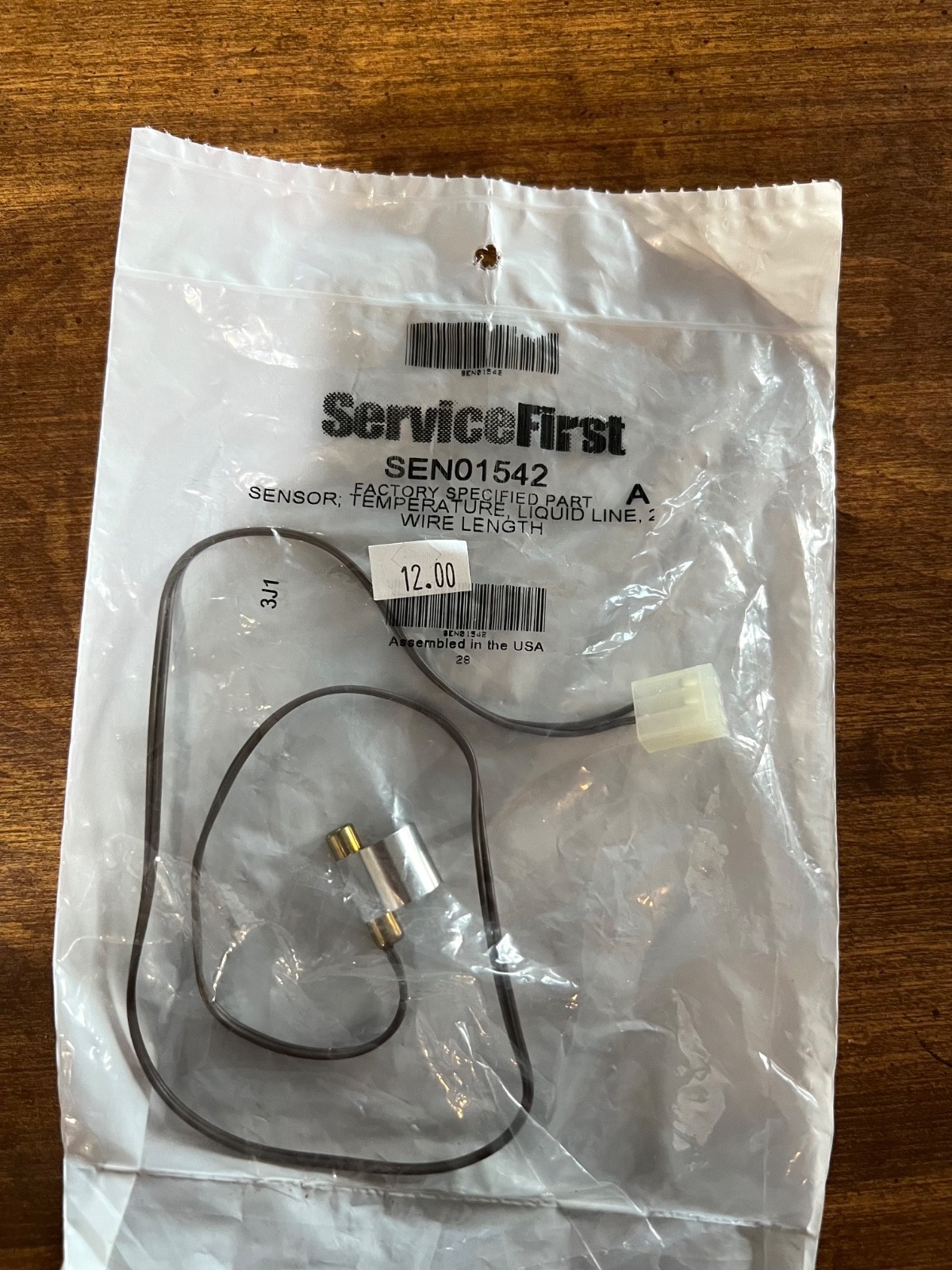 Trane Ambient Sensor Assembly, SEN01542