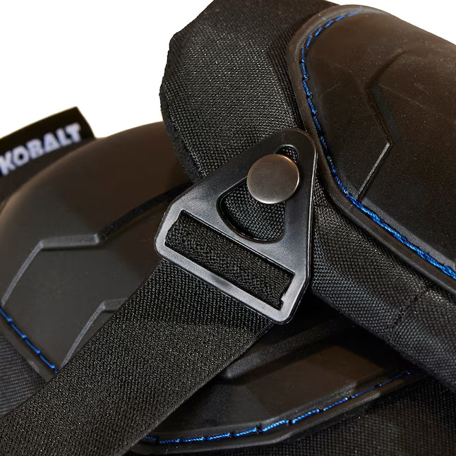 New Kobalt Knee Pads Adjustable Dual Elastic Hard Shell High Density Foam