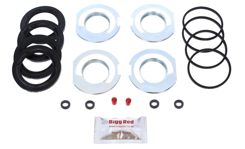 for Mercedes W123 W126 Series FRONT L/R Brake Caliper Seal Rebuild Repair Kit