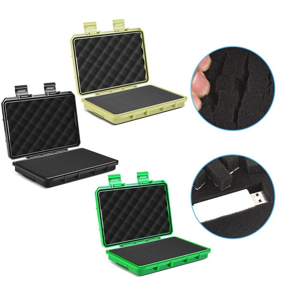 Sealed Safety Case Toolbox Airtight Waterproof Tool Box Instrument Case Dry Box
