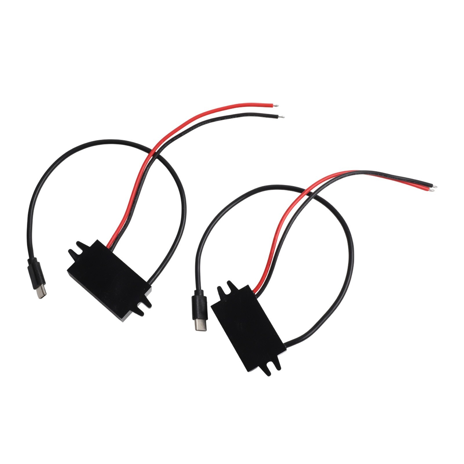 2 PCS Waterproof USB C DCDC Power Adapter for Converting DC Voltage to USB