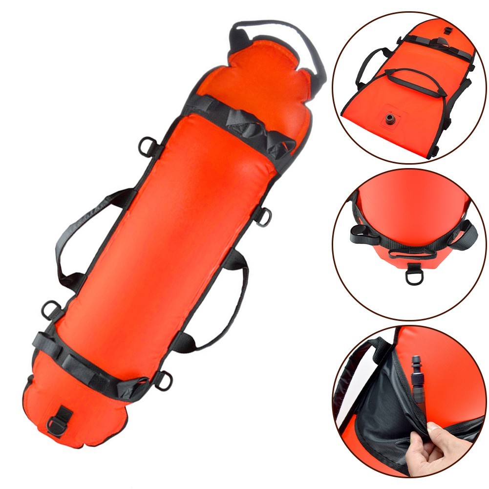 Secure Your Tools with Triple Stickered Spearfishing Float Bright and Reliable