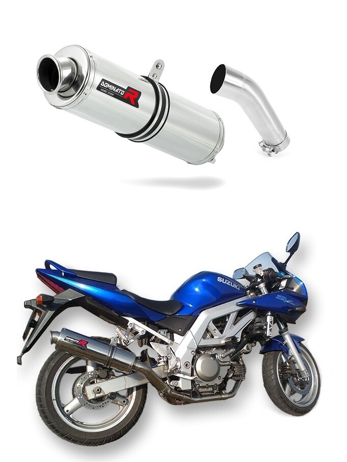 SV 650 N 2003 - 2015 Exhaust Terminal Muffler ST DOMINATOR