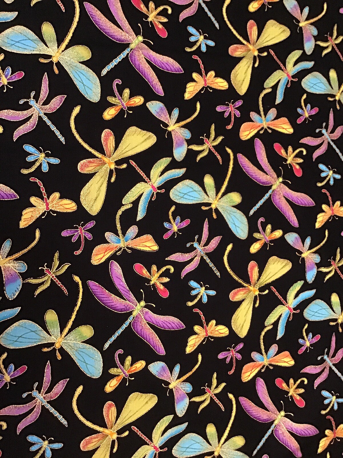 Fabric Dragonfly-M1, sold by the yard