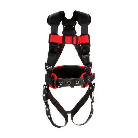 3M Protecta 1161302M Protecta(R) Full Body Harness, Xl, 420 Lb., Friction /