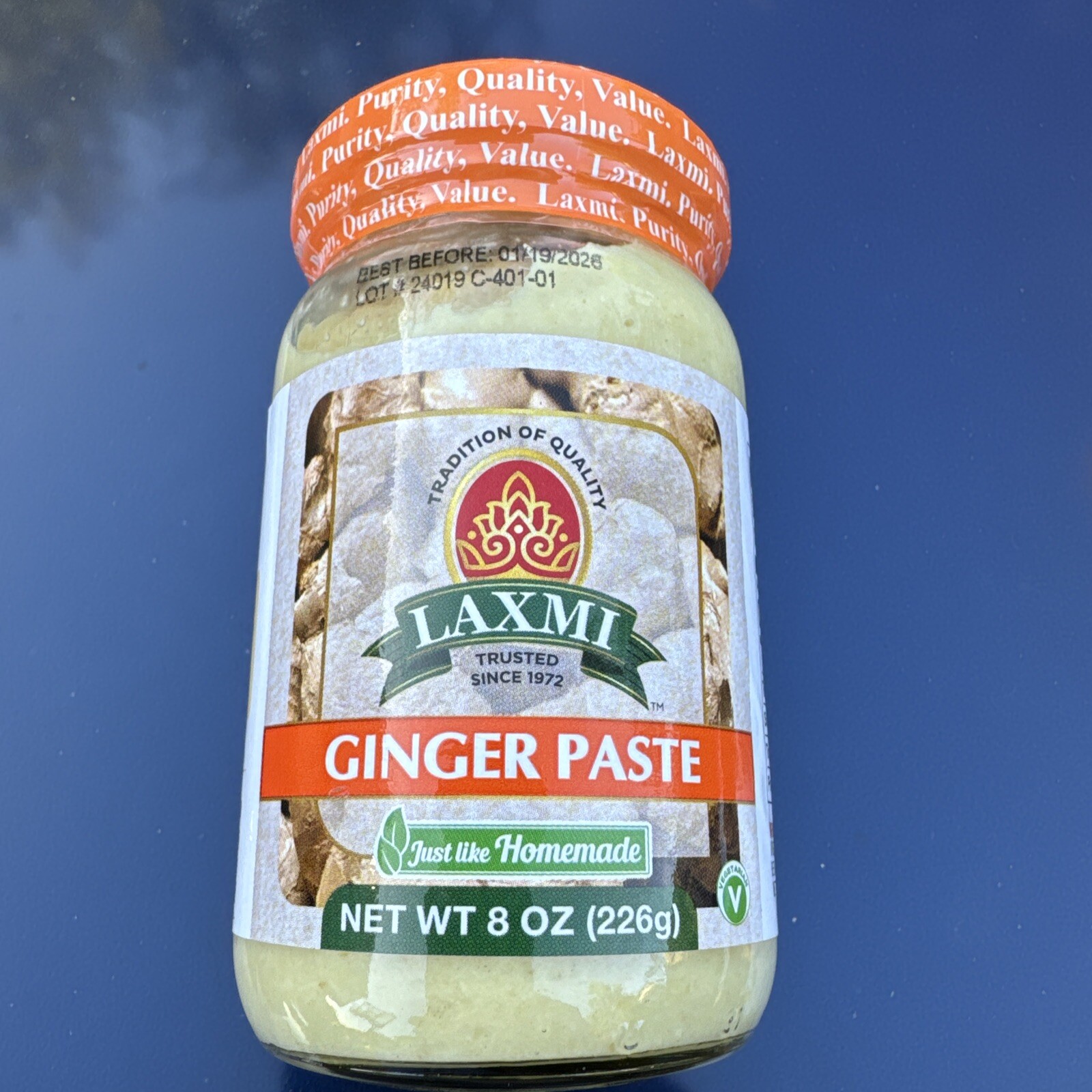 Laxmi Ginger Paste - 8 Oz (226 Gm)