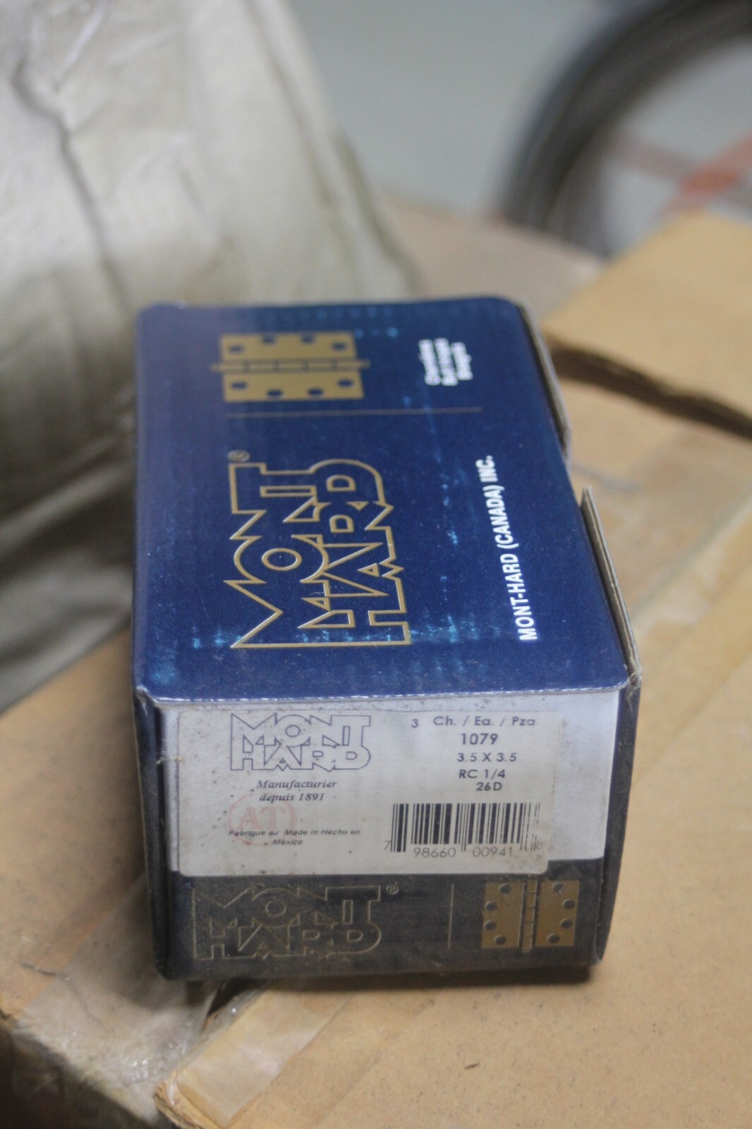 Mont Hard Hinges 3.5" x 3.5" 1079