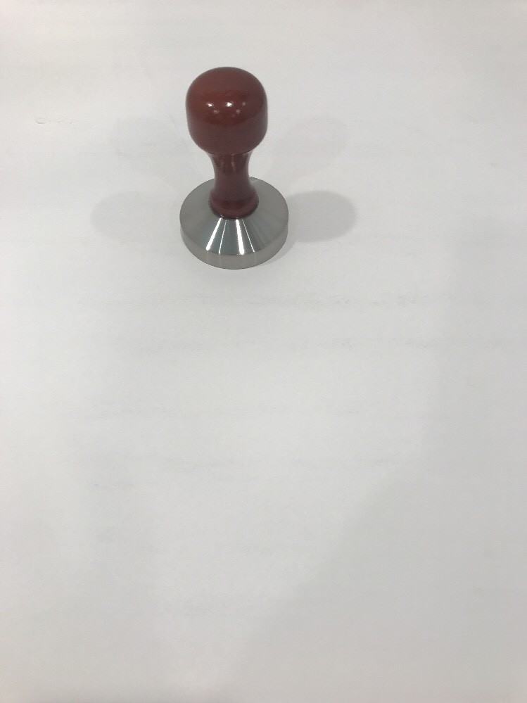 Wood Coffee/espresso Tamper -Stainless Steel BaseTamper 58mm