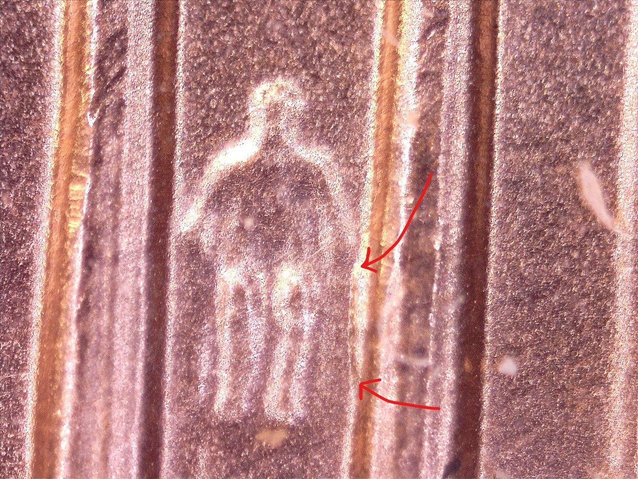 2006 Lincoln Cent Doubled Die Reverse Red BU DDR 33