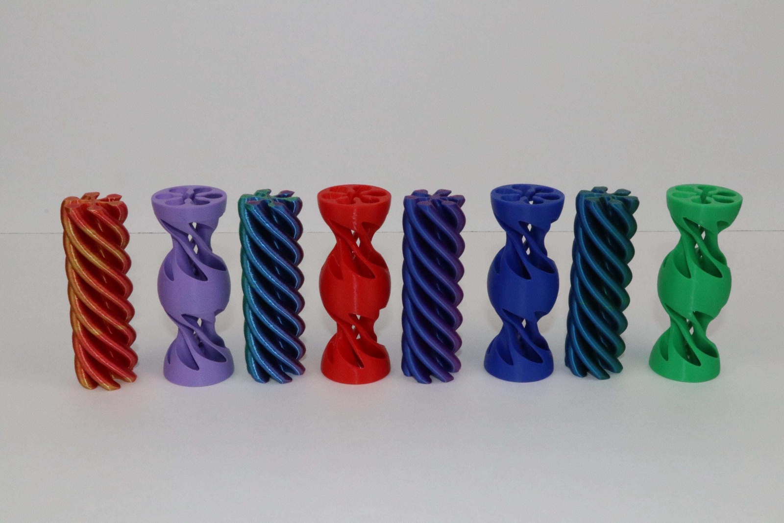 Vortex Kinetic Desk Sculpture – Interactive Decor | 3D Printed & Hand-Finished
