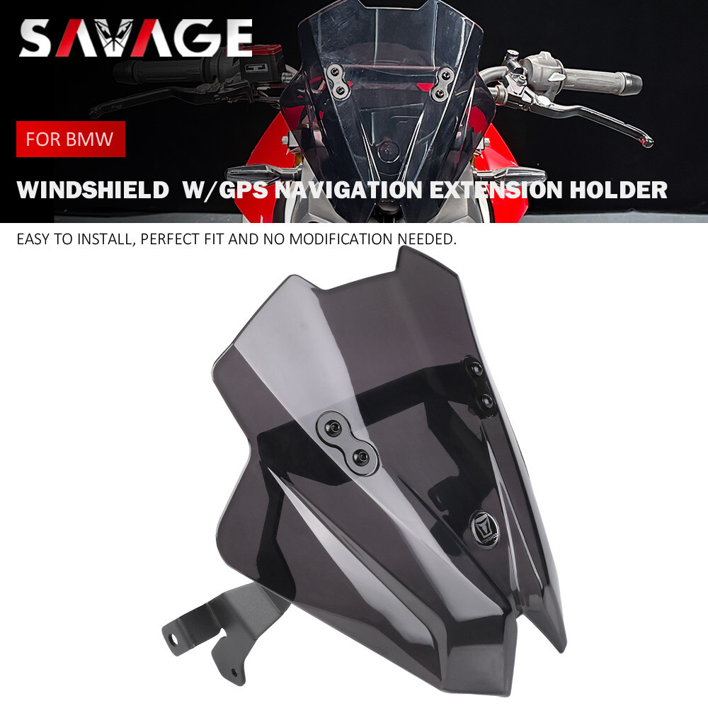 Windshield  w/GPS Navigation Extension Holder for BMW G310R 2017-2025 G 310 R