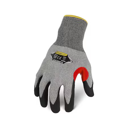 Ironclad Performance Wear Skc3mfd-02-S Knit Work Glove,  Cut Level A5 , Nitrile