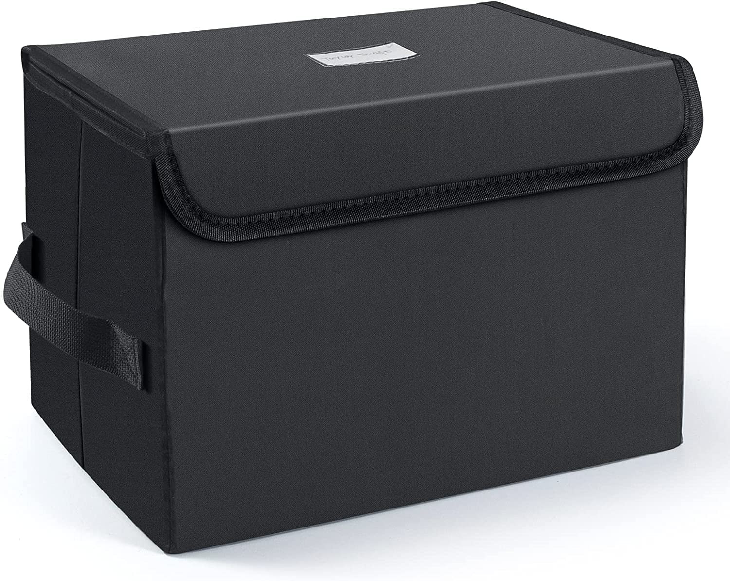 Vinyl Record Storage Box - 7-inch LP Crate Holds 60 Records - Pack of 1 - 11x7.6