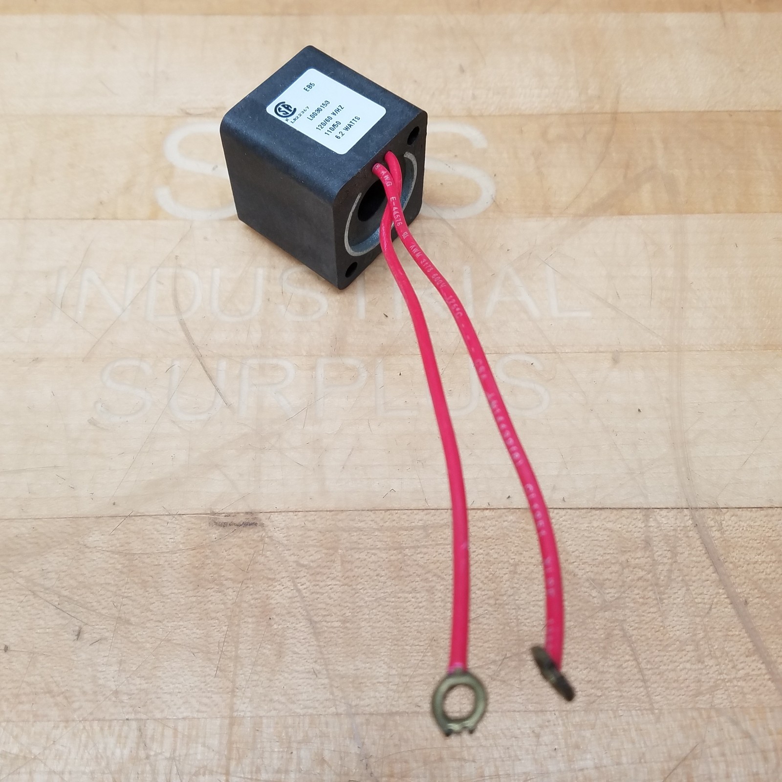 Parker L0030153 Solenoid Coil, 120V, 60Hz, 6.2 Watts - NEW