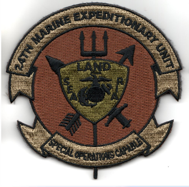 4" MARINE CORPS 24TH MEU-SOC OCP EMBROIDERED PATCH