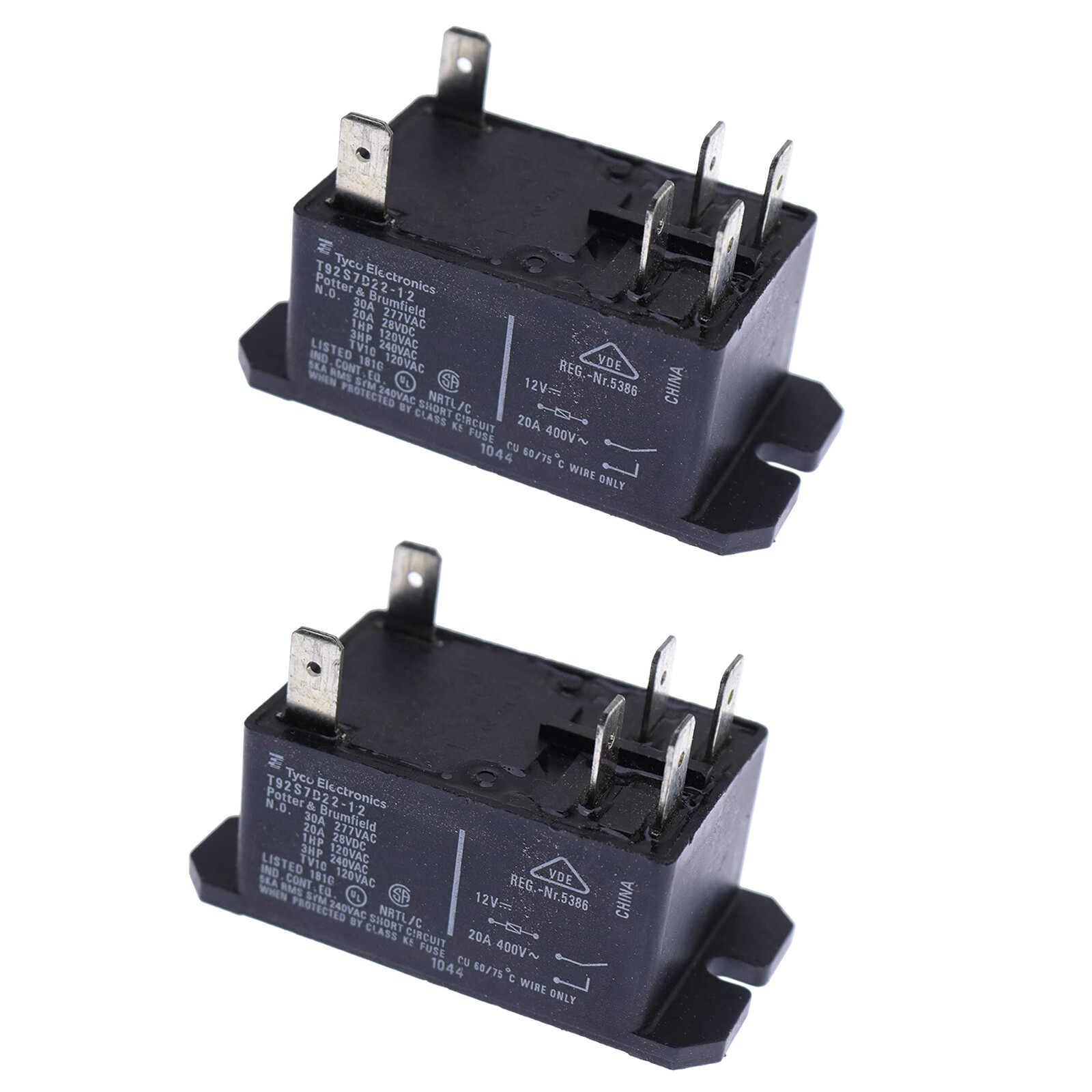 2X Relay 86521256 For New Holland LX485 LX565 LX665 LX865 LX885 LX985 C190 LX465