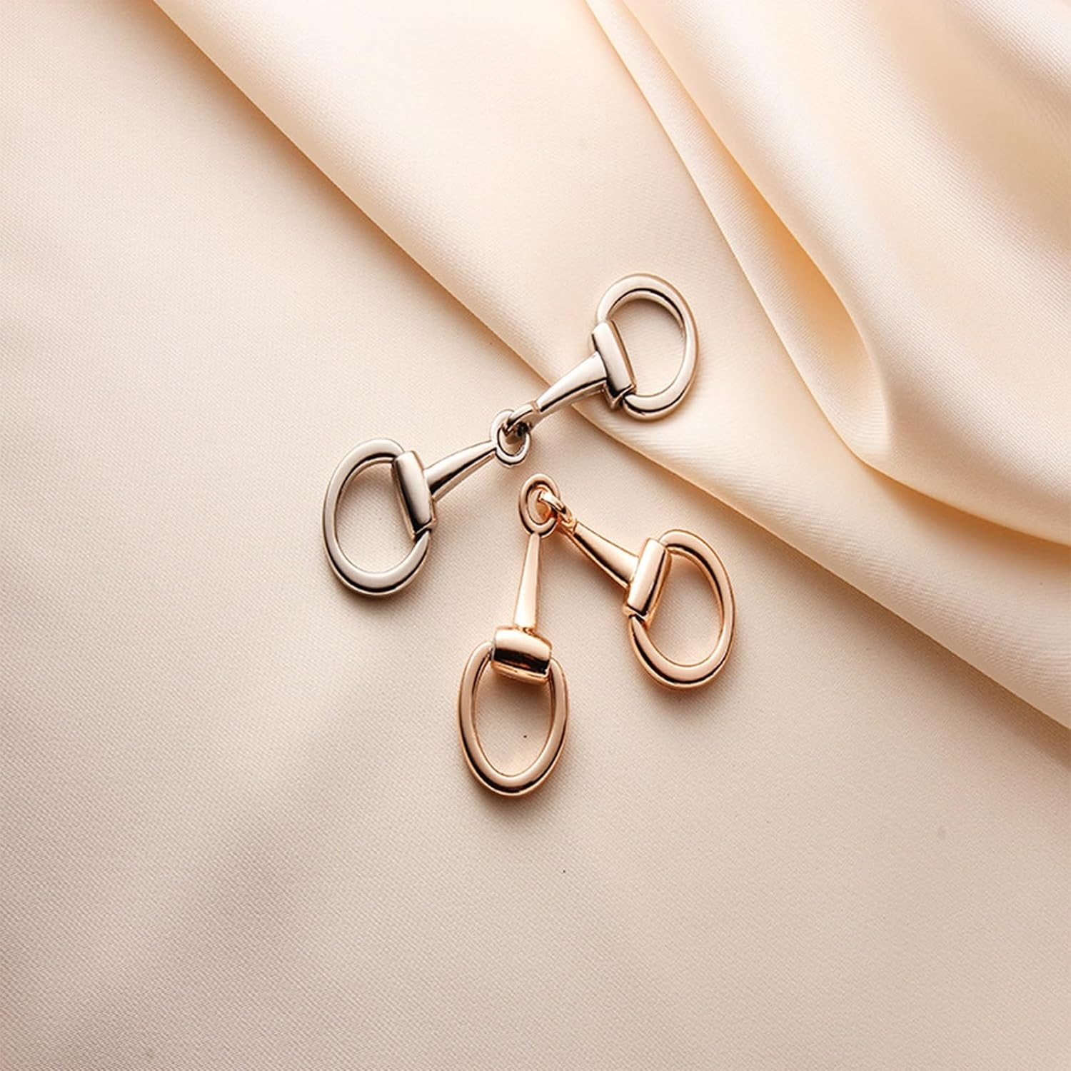 Alloy D Ring Snaffle Bit Buckles for DIY