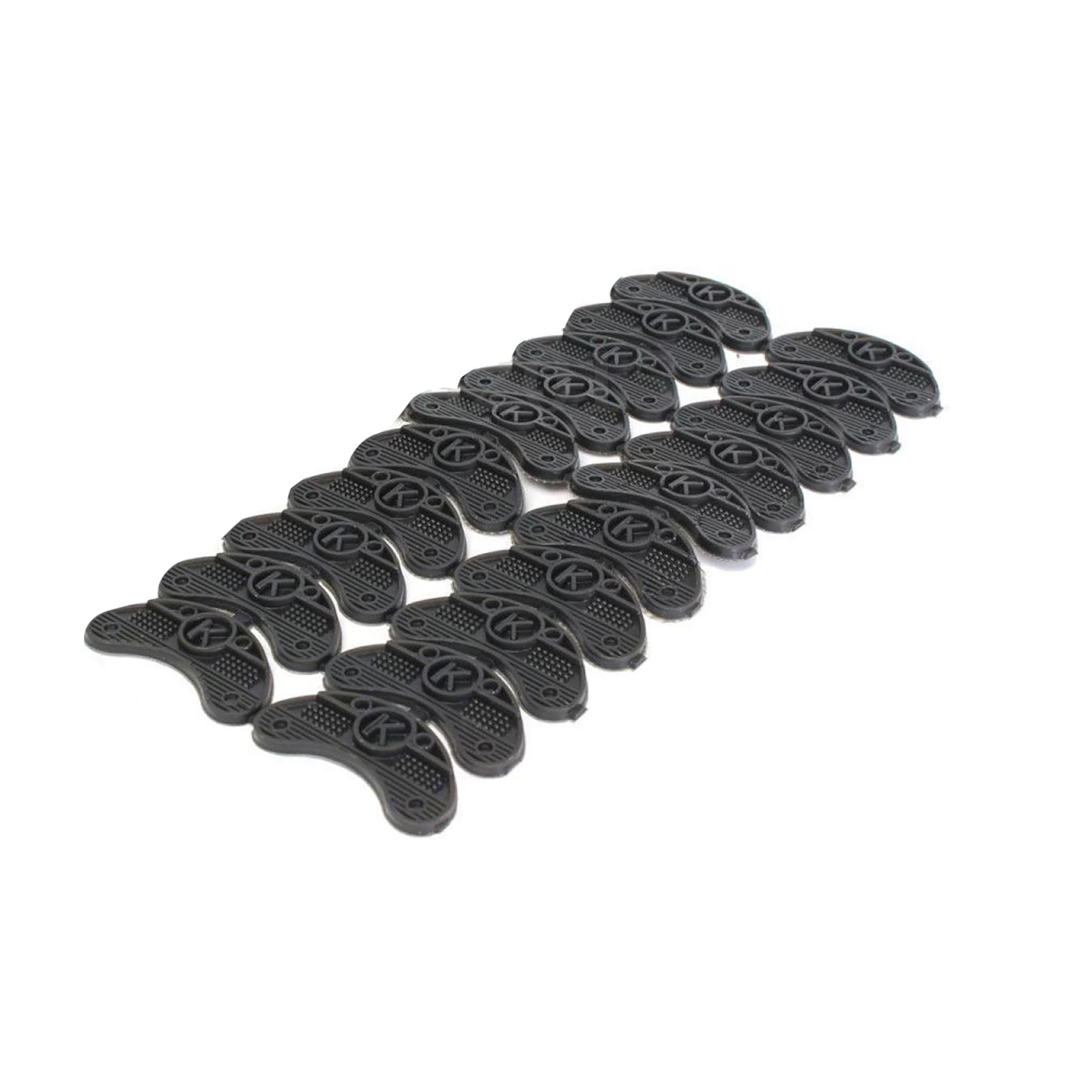 10 Pairs Black Rubber Sole Heel Savers Toe Plates Tap DIY Glue On Shoes Pad F