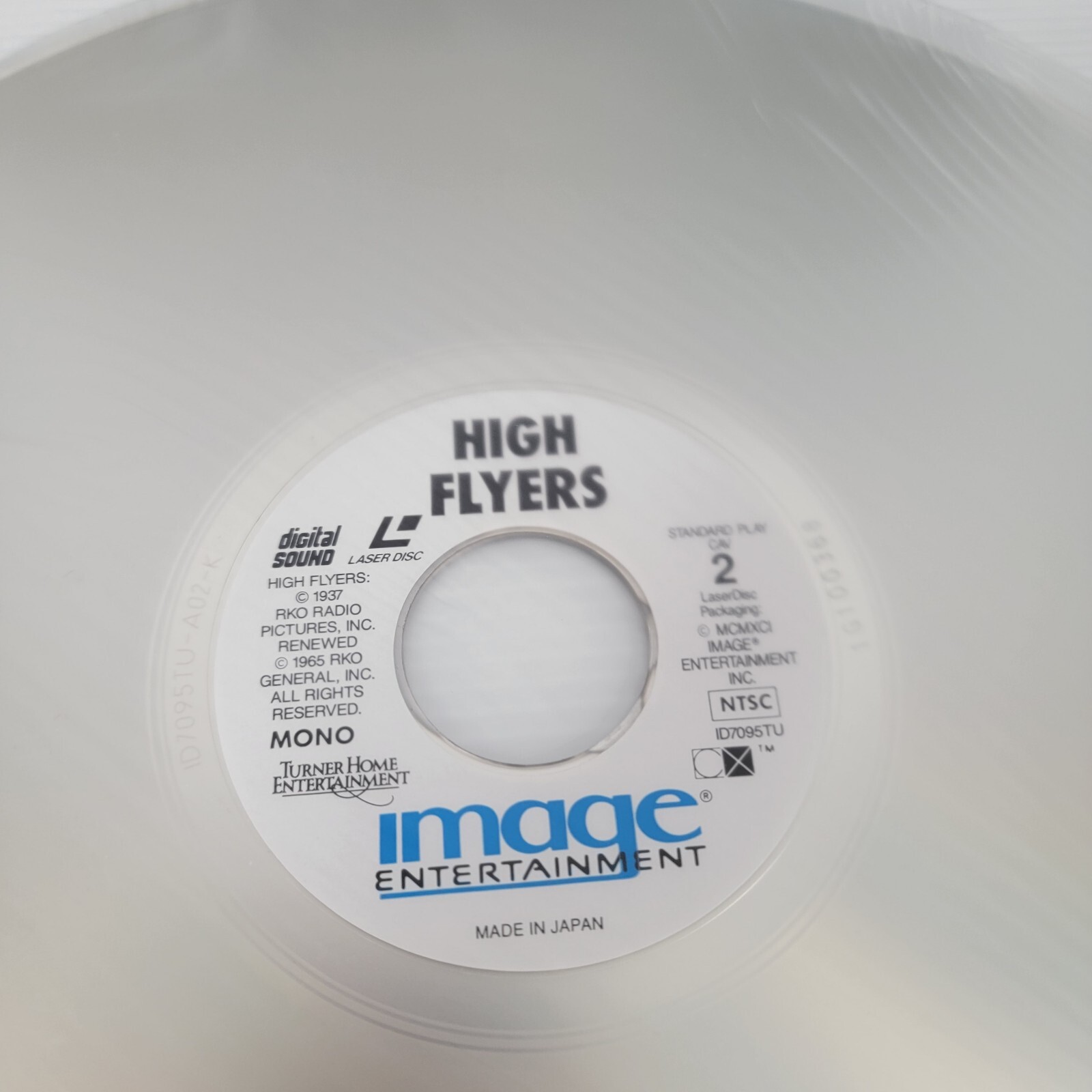 High Flyers - Laserdisc LD 1937 - Tested B2