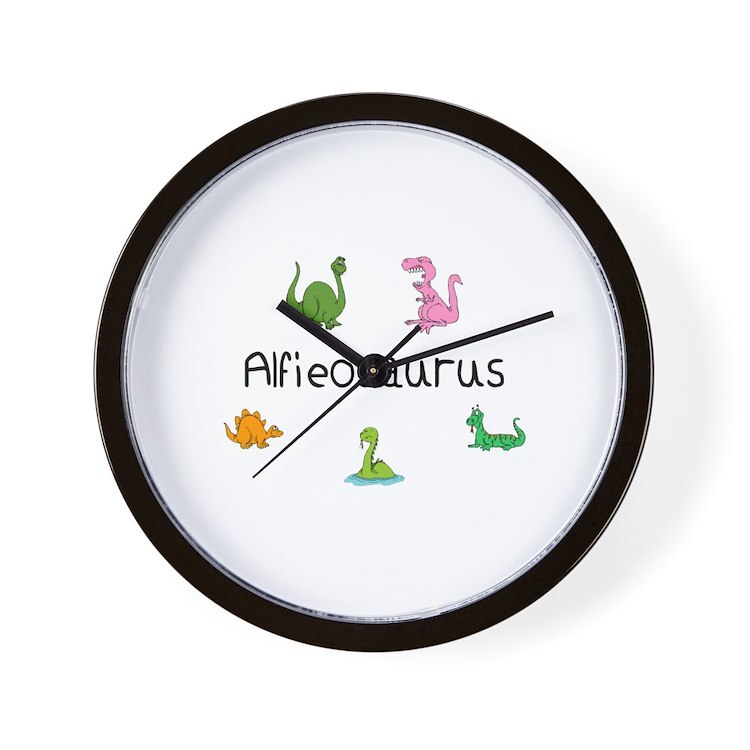 CafePress Alfieosaurus 10" Wall Clock (212022393)