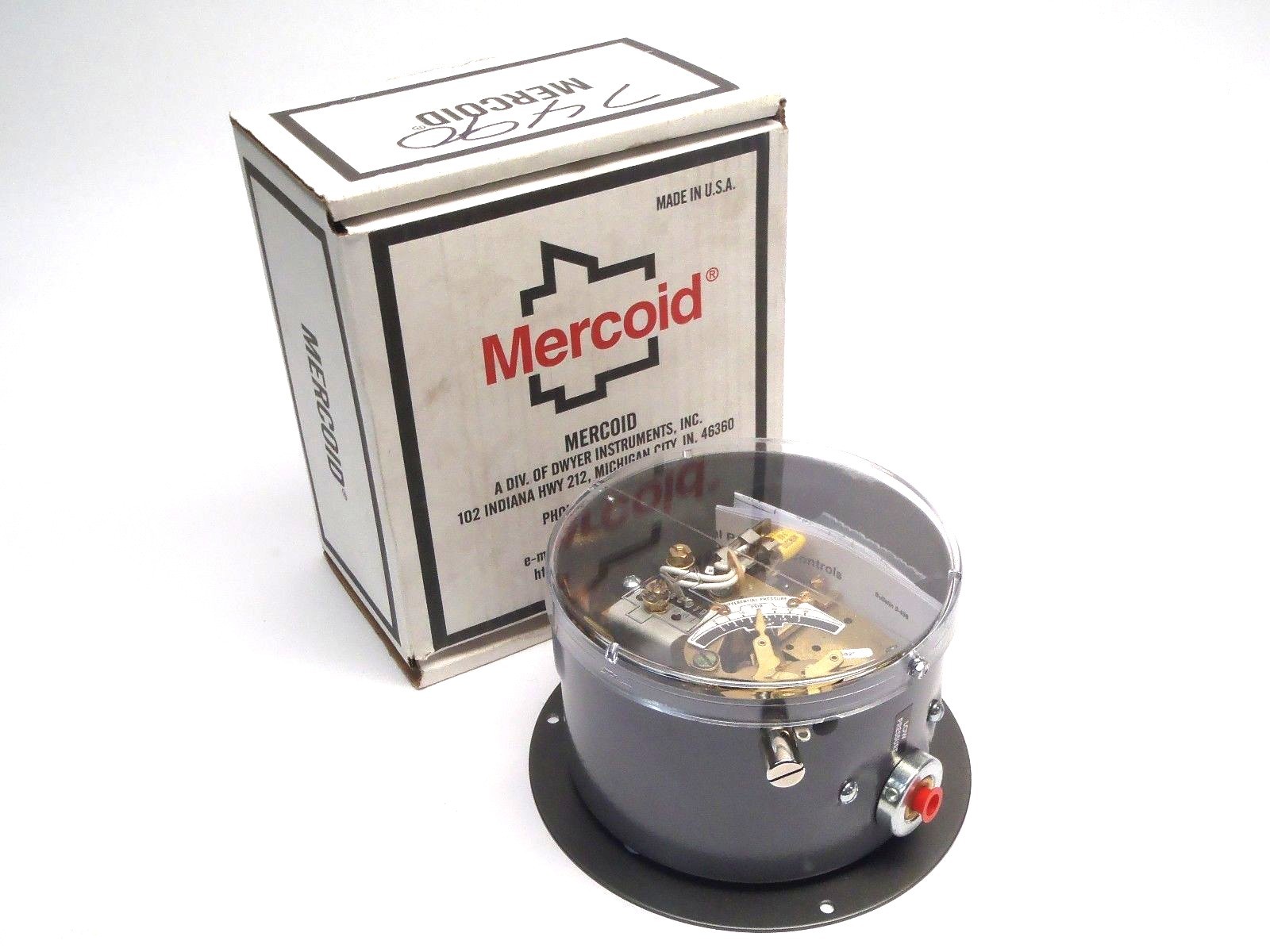 Mercoid DPS-233-3-64 Differential Pressure Switch