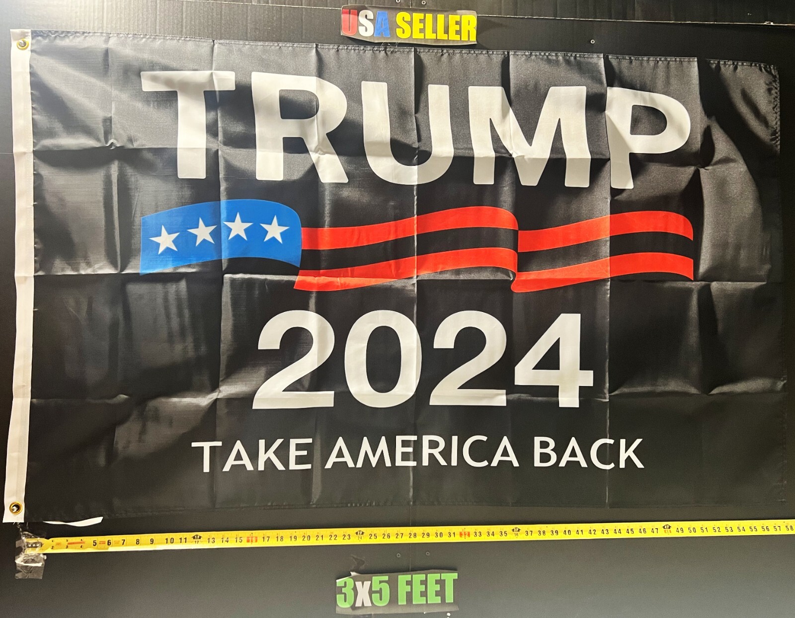 Donald Trump Flag FREE USA SHIP BZTB Trump America Vivek Desantis USA Sign 3x5'