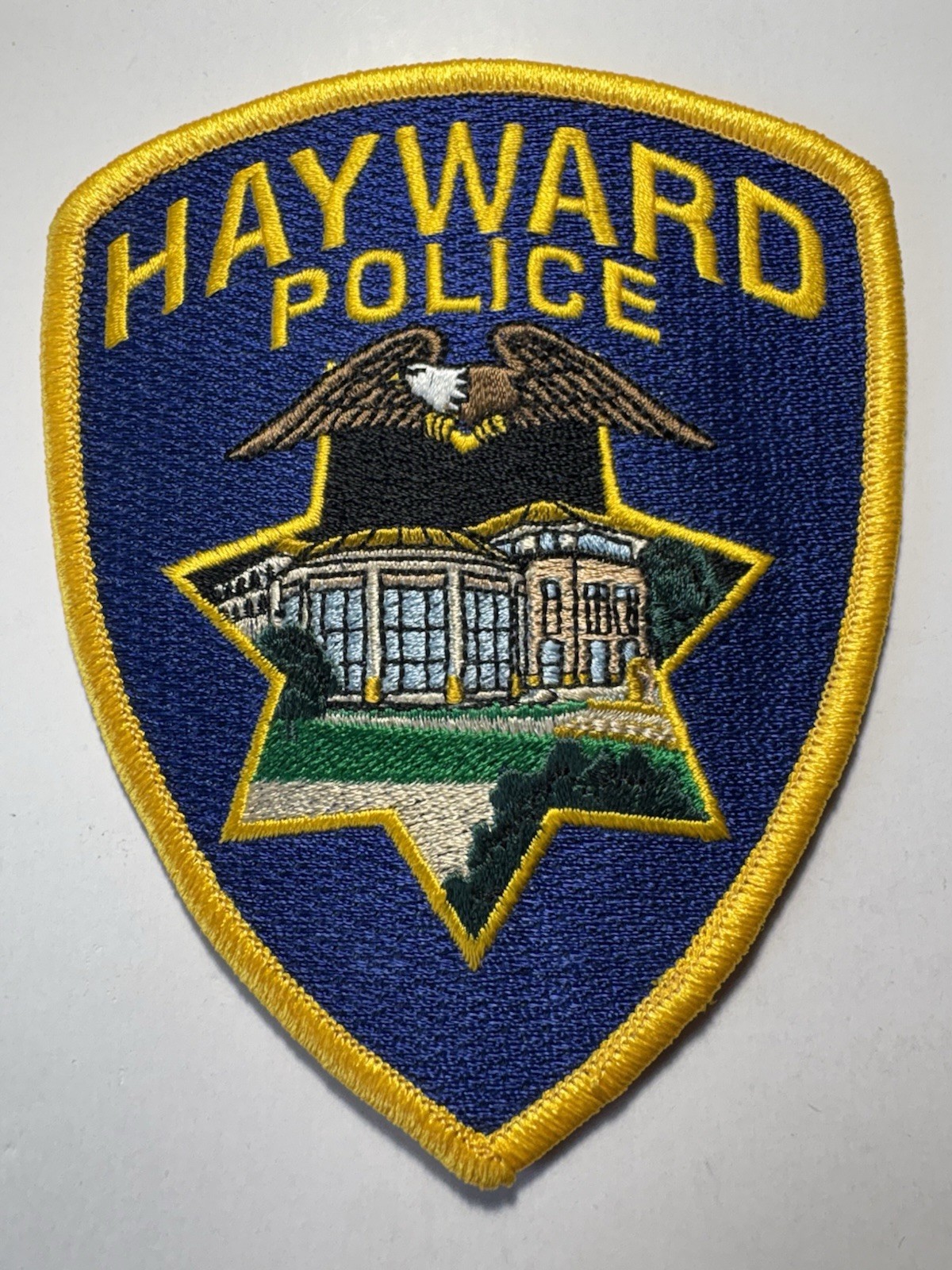 Hayward California Police Patch ~ Style 1