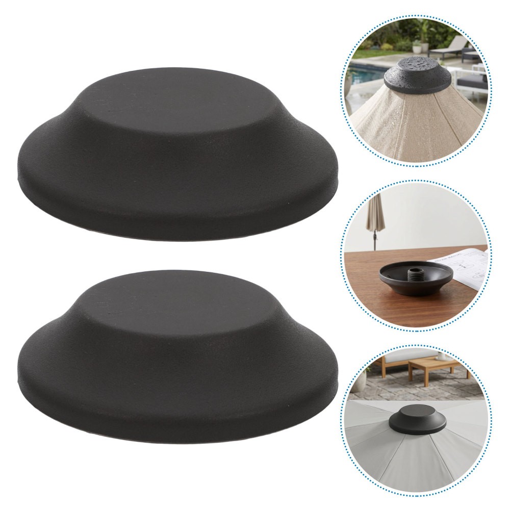 4Pcs Plastic Patio Umbrella Cap Replacement for Outdoor Sunshade and Parasol Use