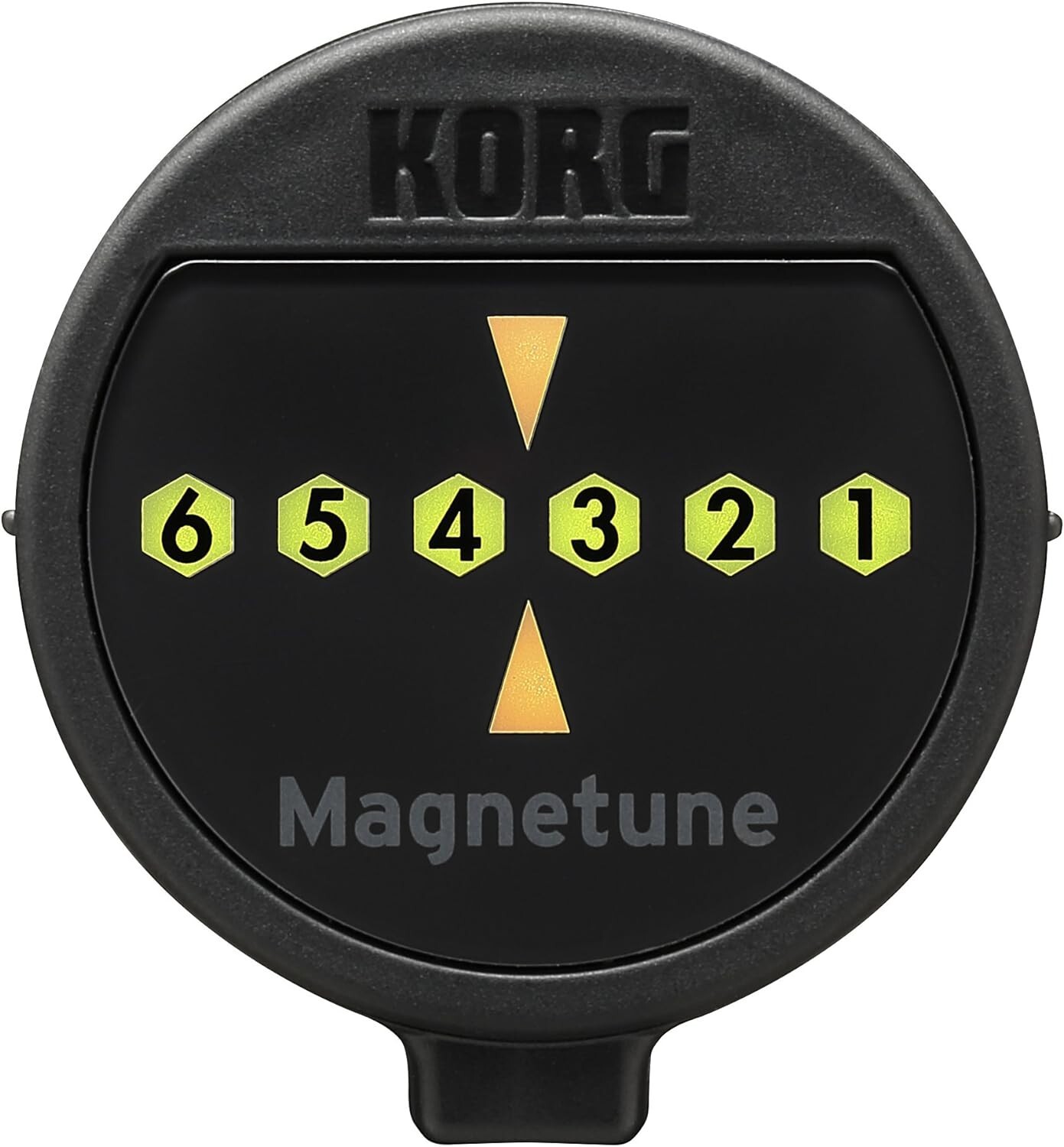 Korg Magnetune 360° rotating Magnetic LED Guitar Tuner lightweight JAPAN