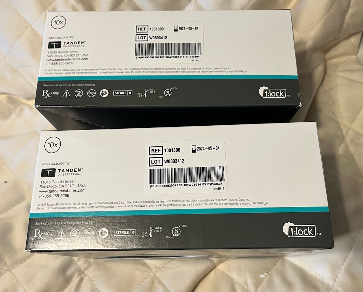 T-slim Insulin Pump Refill Cartridges