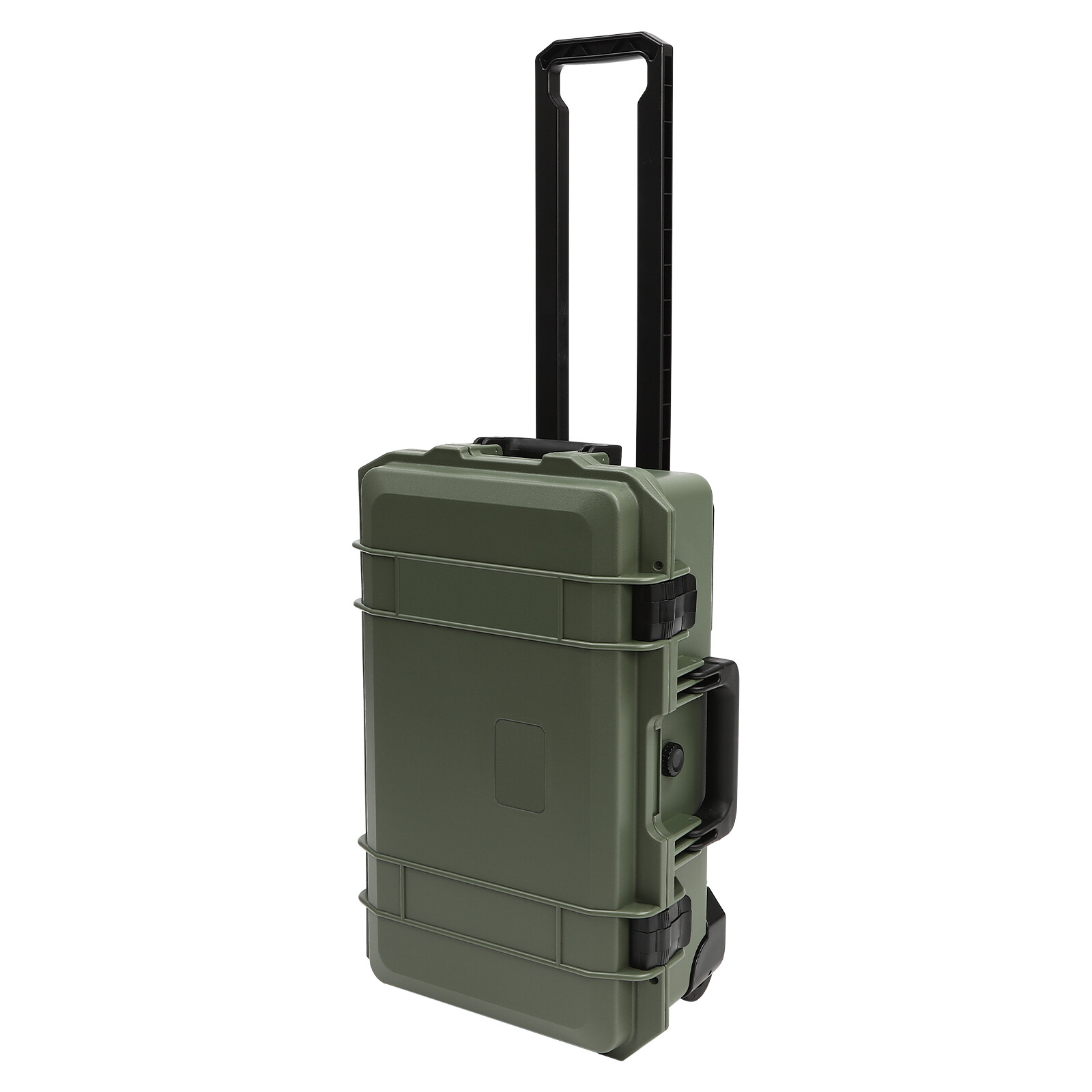 22" Camera Hard Case Protective Roller Camera Carrying Case Waterproof W/ Foams