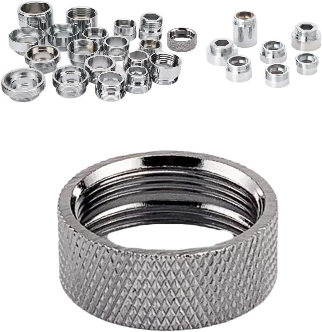 Faucet Adapter Various Sizes, female 55/64"-27T transform female 15/16"-27T