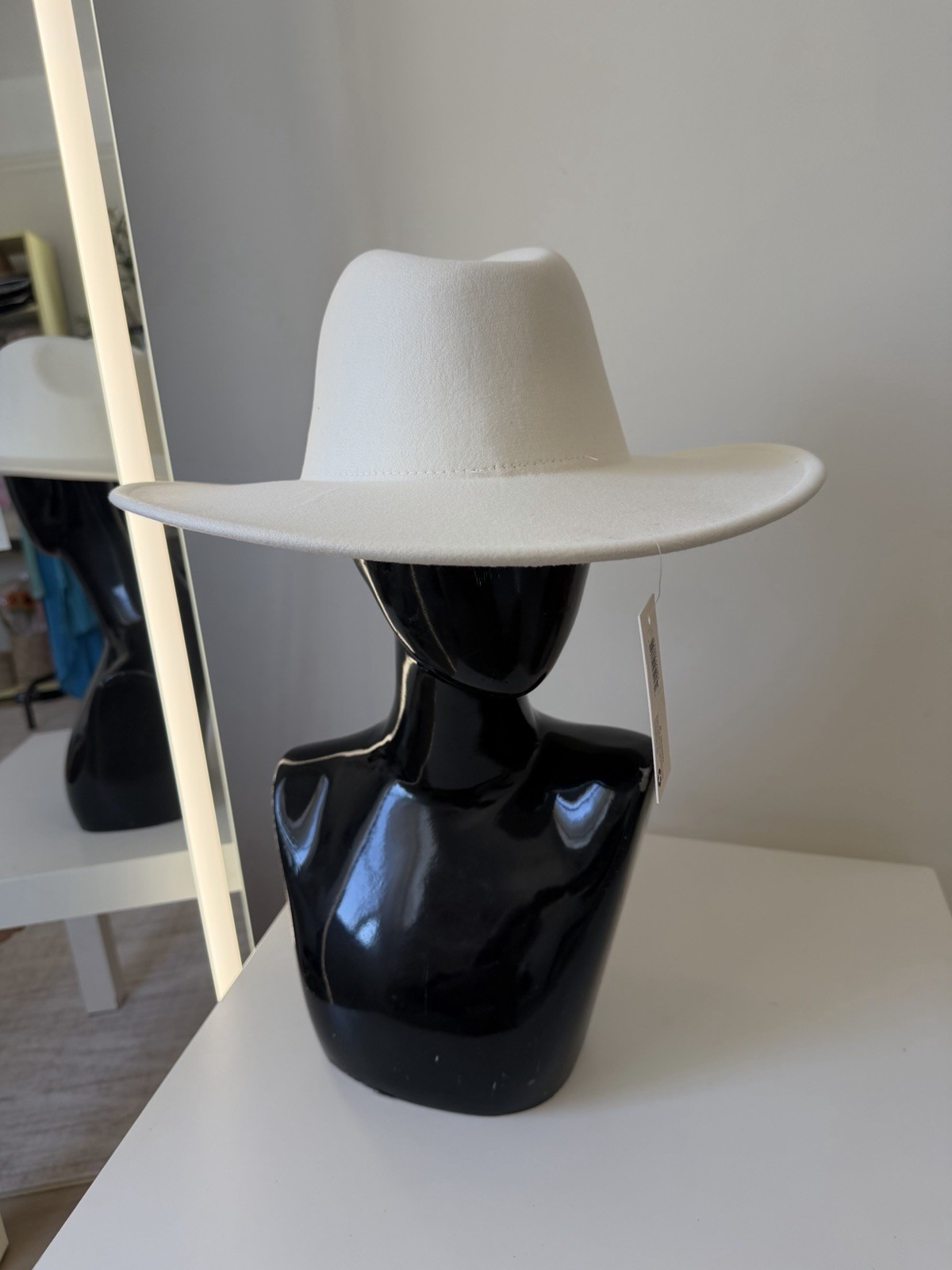 Wide Brim Fedora Hat