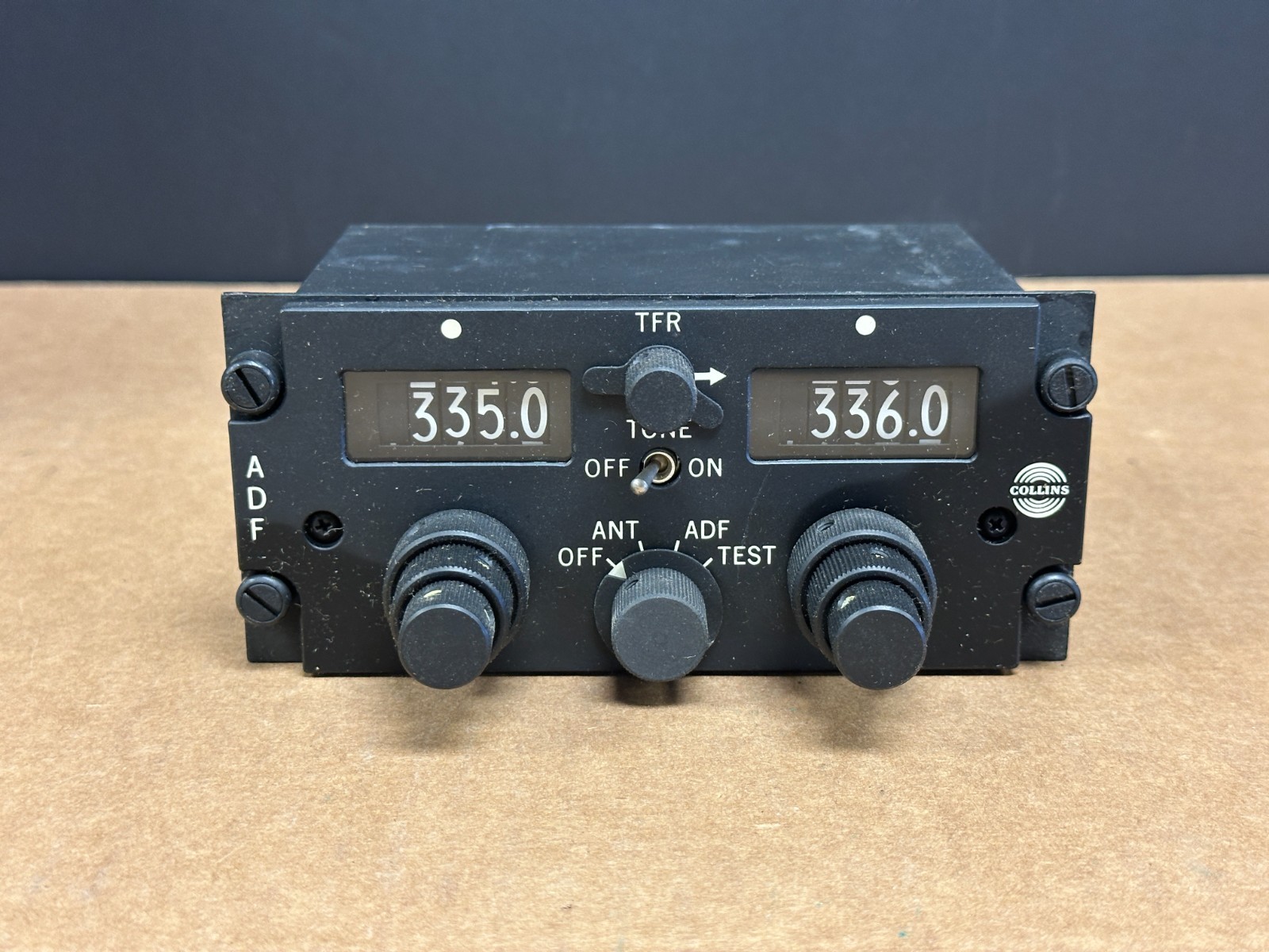 Collins Radio ADF Control P/N 787-6366-003 New Type 614L-12